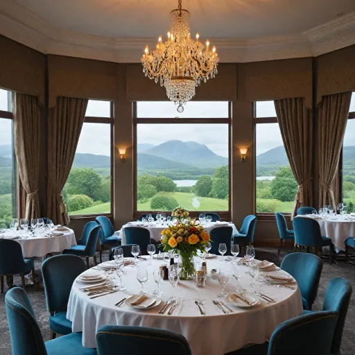 Top venues for private dining in Killarney hotels: refined spaces and memorable experiences