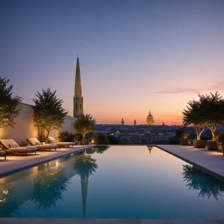 Elegant dublin hotels with pool for a refined city stay